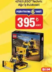 LEGO 42163 TECHNİC AĞIR İŞ BULDOZERİ fiyat ve kampanya bilgisi